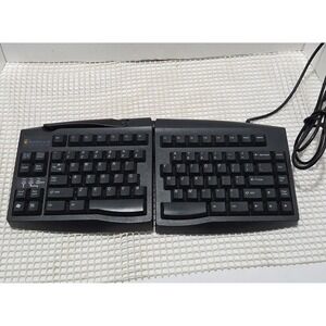 Goldtouch ergonomic keyboard SKR-4200U black TESTED/WORKING EUC